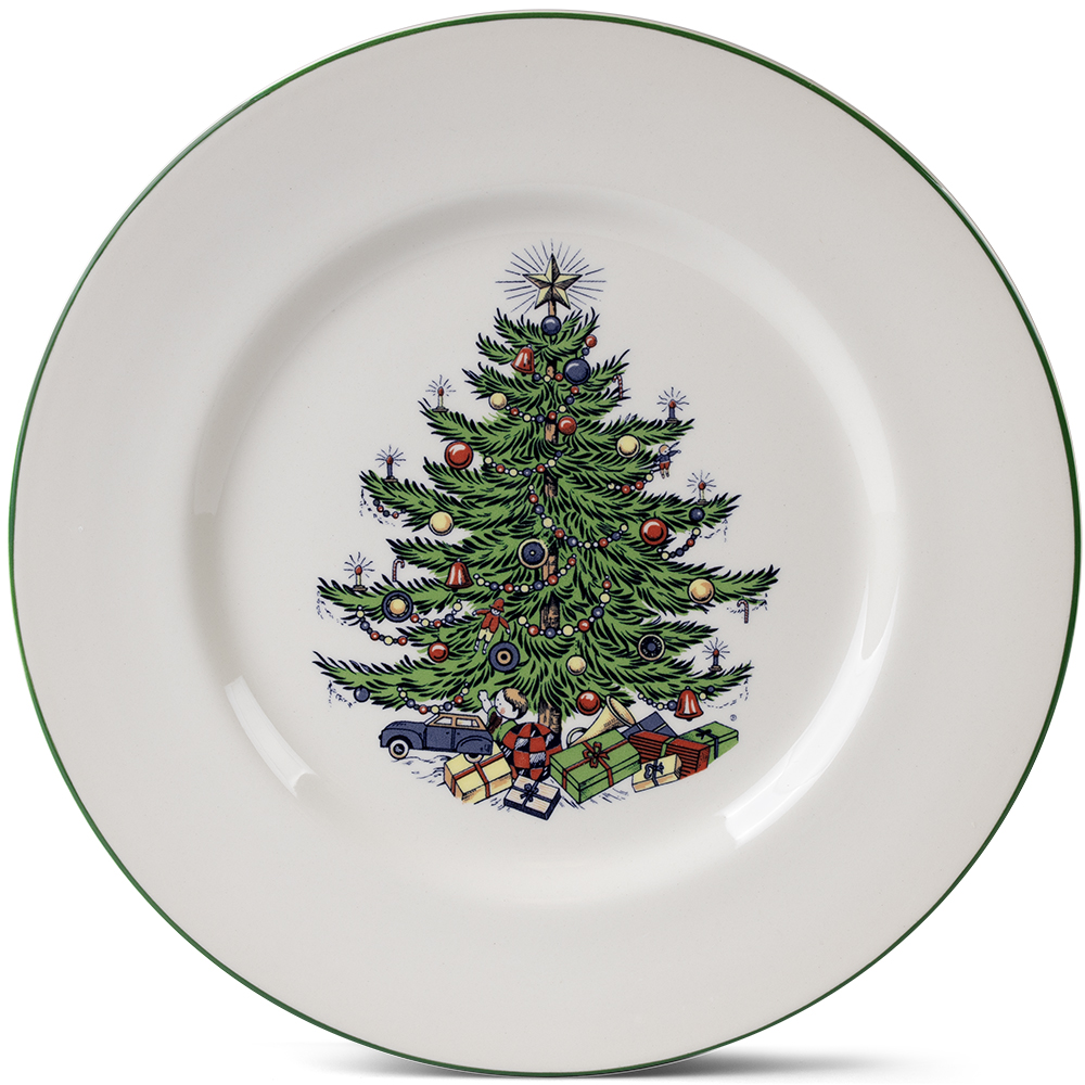 Cuthbertson Original Christmas Tree Dinnerware pattern