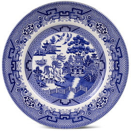 Blue Willow Salad Plate, 8 1/4