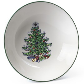 Cuthbertson Original Christmas Tree Pattern Cereal Bowl, 6